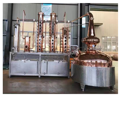 Cobre Whisky Ron Gin Vodka Equipos de destilería a la venta