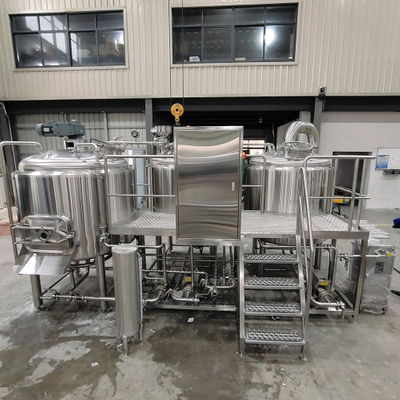 Sistema de elaboración de cerveza Driect Fire Steam 1000L para elaboración casera