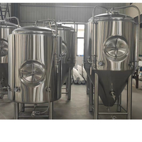 Tanque de fermentación de cerveza de acero inoxidable de 500 galones 1000 galones